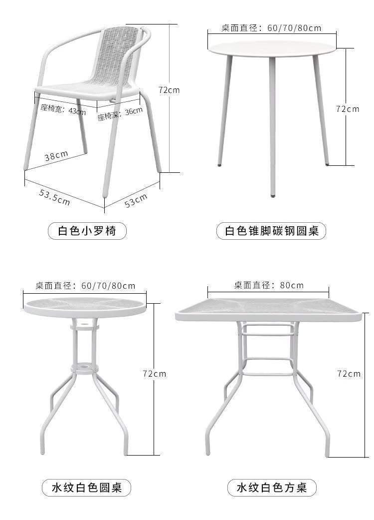 Hearth Spot Plastic Outdoor Furniture